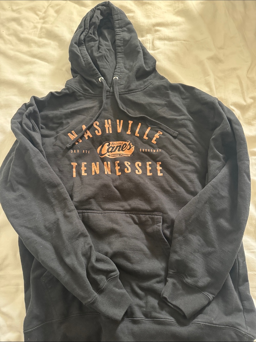Nashville Tennessee Raisin Cane’s Black Hoodie